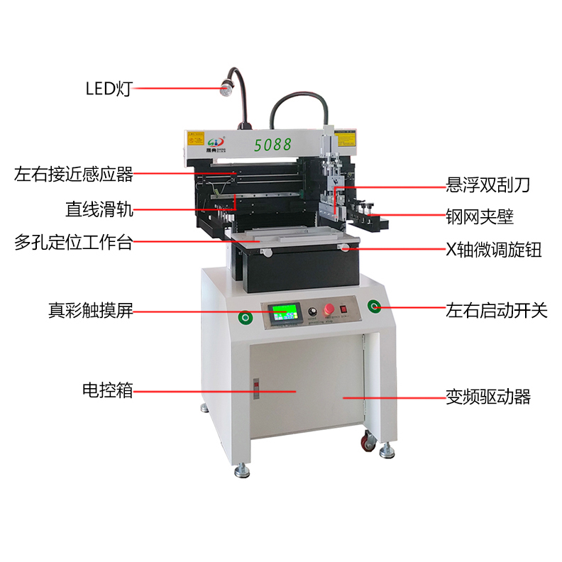 smt設(shè)備晟典錫膏印刷機(jī)